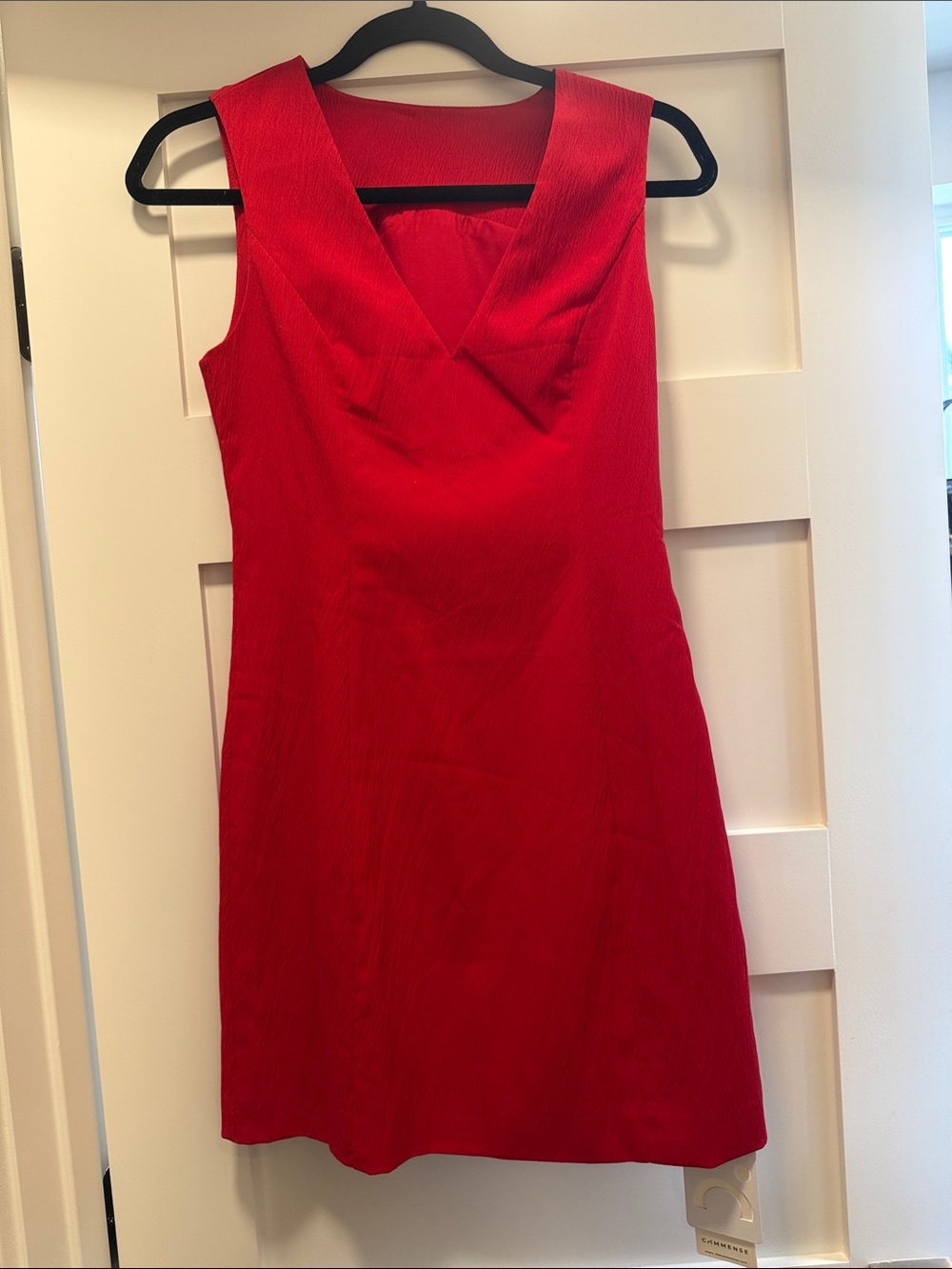Commense Scarlet V-Neck Mini Dress